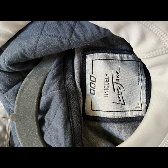lorna jane crossfire hoodie grey white hoodie with zipper pockets - Picture 6 of 8